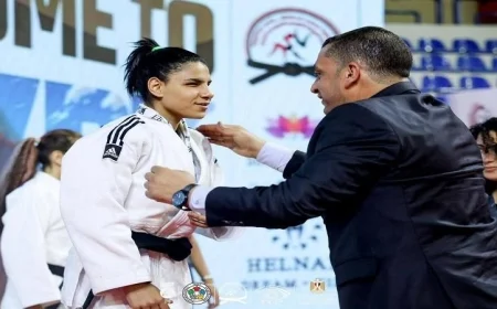 تصريحات صبحي بعد تهنئته لأمنية السيد بفوزها بفضية الجائزة الكبرى لجودو المكفوفين