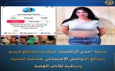الداخلية تزيح الستار عن تفاصيل فيديو الراقصة الأجنبية بالملابس الجريئة