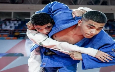 وزير الرياضة يهنئ منتخب الجودو بالتألق في بطولة آسيا المفتوحة وحصد 11 ميدالية