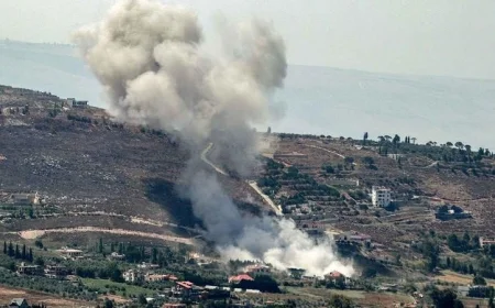 غارات إسرائيلية تضرب وادي الزرارية ومحيط قلعة ميس بجنوب لبنان