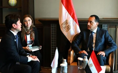 مدبولي يحث اليابان على إقامة منطقة صناعية جديدة في مصر لتعزيز التعاون الاقتصادي