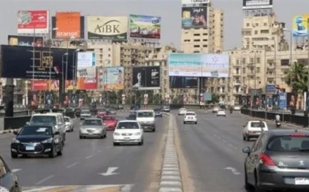 الحركة المرورية تسير بسلاسة في غالبية محاور القاهرة والجيزة اليوم الخميس