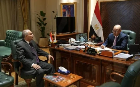 وزير العمل يبحث مع رئيس الجالية المصرية بالقصيم عن فرص عمل جديدة