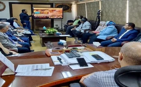 شركة مياه الفيوم تستعرض الأنشطة الصيفية بالمدارس لتعزيز برنامج صحتهم مستقبلهم