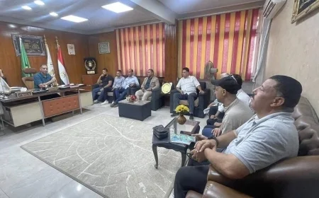 الفرماوي يجري اجتماعًا هامًا مع الاتحاد الوطني للقيادات الشبابية لتعزيز التعاون