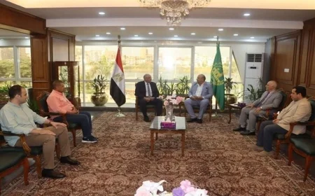 محافظ القليوبية يستدعي خبير حروق للاطمئنان على حالة مصاب حريق الشدية في بنها