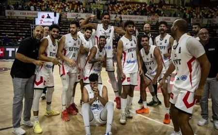 هزيمة مصر أمام الكاميرون تقصيها من بطولة الأفروباسكت 2025