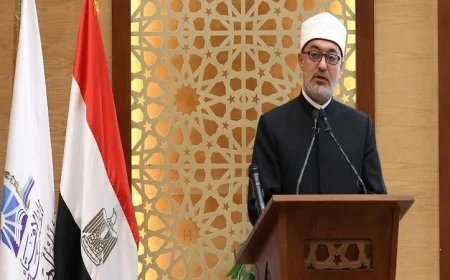 مفتي الجمهورية يعبر عن حزنه على ضحايا الفيضانات الكارثية في باكستان