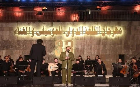 علي الحجار يبدع في رواية المشاعر بحفل محكى القلعة الـ33