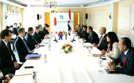 مدبولي يسعى لتعزيز التعاون مع اليابان في الصناعات التكنولوجية المتطورة