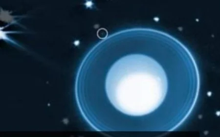 تلسكوب جيمس ويب يكشف قمر غامض جديد حول أورانوس بعرض 6 أميال