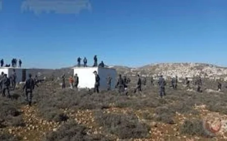 مستوطنون يؤسسون بؤرة جديدة لتعزيز الاستيطان في عطارة قرب رام الله شمال غرب البلاد