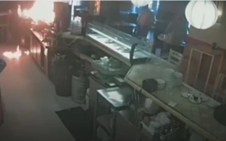 إسباني يضرم النار في مقهى نتيجة نقص المايونيز