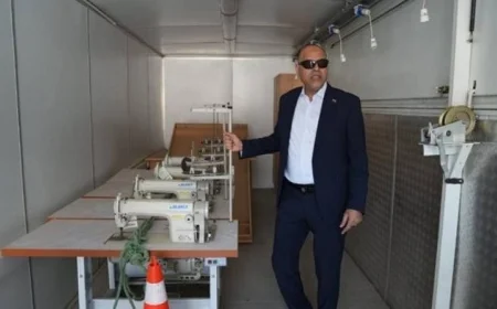 وزير العمل يتابع استعدادات وحدتي التدريب المهني المتنقلة قبل انطلاقهما غدا في الغربية