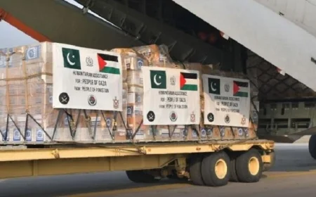 باكستان تدعم غزة بشحنة إغاثة جديدة تعزز جهود المساعدة الإنسانية