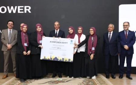 القاهرة تتصدر بمسابقة بناء القدرات في الذكاء الاصطناعي بفوزها بالمركز الأول