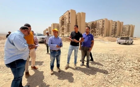وزير الإسكان يستعرض تقدم المشاريع السكنية والخدمية في قنا الجديدة