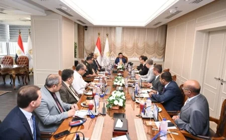 متابعة وزير الرياضة ومحافظ بورسعيد لأعمال استاد المصري ببورسعيد وتقدم الإنجاز