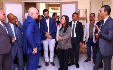 وزيرة التضامن الاجتماعي تتفقد مجمع حياة بالجيزة لتقييم جودة الرعاية المقدمة