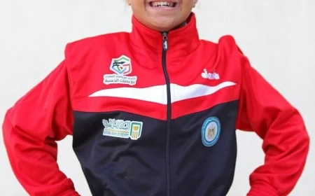 تهنئة من وزير الشباب والرياضة لفريدة أسامة بفوزها بذهبية سباق 100م داون سندروم