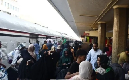 السكة الحديد تطلق القطار السابع لإعادة السودانيين إلى ديارهم