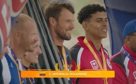 مصر تسجل إنجازاً تاريخياً وتحصد ميدالية في بطولة البلطيق الدولية للتجديف الشاطئي