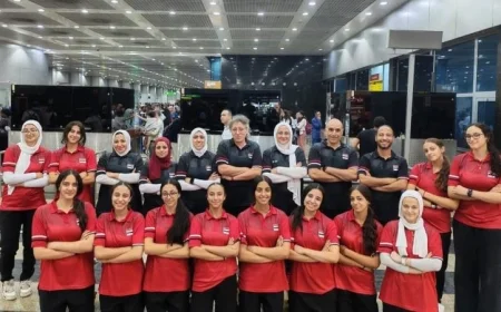 انتصارات مستحقة لناشئي وناشئات الطائرة في افتتاح بطولة إفريقيا