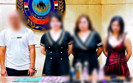 القبض على 3 سيدات أجانب ورجل بتهمة إدارة منزل للأعمال المنافية للآداب