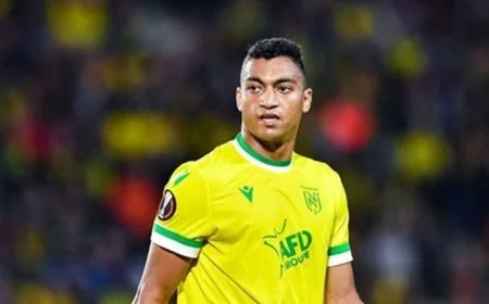 مصطفى محمد يشارك مع نانت في ثاني هزيمة بالدوري الفرنسي