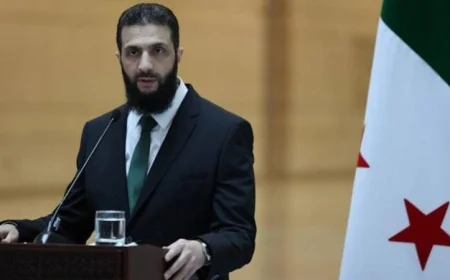 الشرع يعلن أن أي اتفاق مع إسرائيل سيرتكز على خط الهدنة لعام 1974