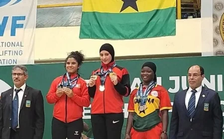 تهنئة من القومي للمرأة للبطلة عبير مصطفى بعد تحقيقها 6 ميداليات ذهبية في بطولة رفع الأثقال