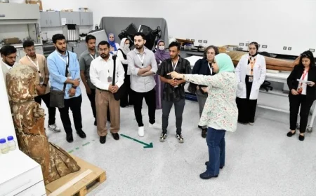 انطلاق برنامج تدريبي جديد في المتحف المصري الكبير لعلاج وصيانة المقتنيات الأثرية