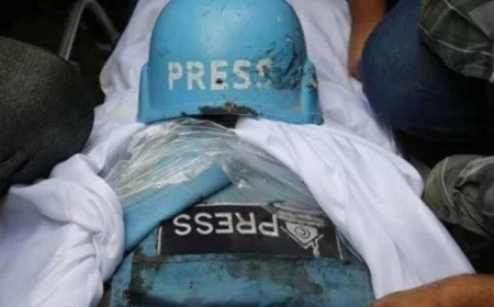 استشهاد مصور تلفزيون فلسطين بقصف إسرائيلي على مجمع ناصر الطبي