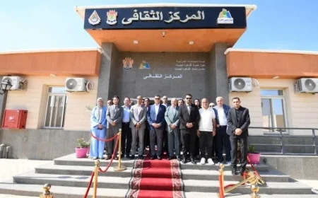 افتتاح وزير الإسكان للمركز الثقافي الجديد في القاهرة الجديدة