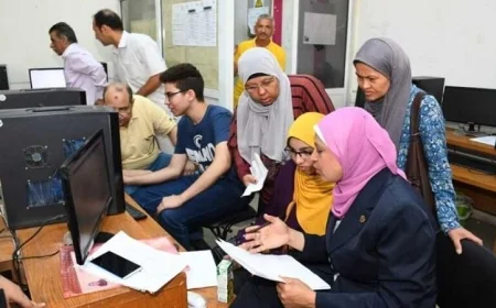 الدعم الفني للطلاب في تنسيق مرحلة ثالثة بفضل معامل الحاسبات الجامعية