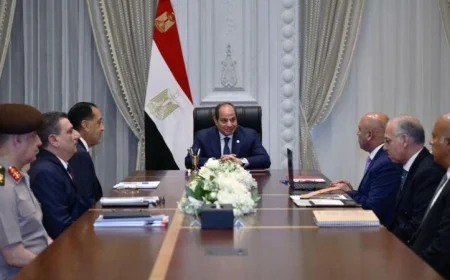 الرئيس يدعو لمراجعة شاملة وتحسين كفاءة شبكة الطرق لضمان السلامة والتنمية