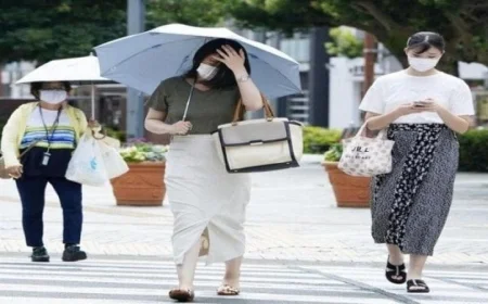 تحذير عاجل من الأرصاد الجوية اليابانية: ضربات الشمس تهدد 31 محافظة