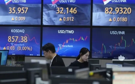 تراجع الأسواق الآسيوية بسبب مخاوف من سياسات الفيدرالي الأمريكي