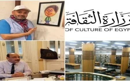 أصحاب الهمم يبدعون في فن الكاريكاتير بمكتبة القاهرة الكبرى