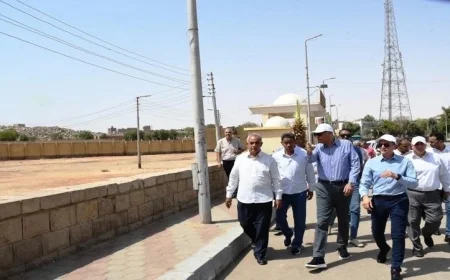 محافظ أسوان يكشف عن خطة طموحة لإنعاش منطقة أرض المعارض وتوفير فرص عمل جديدة