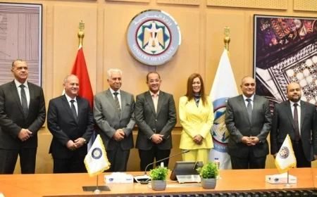 التعاون بين المالية والأكاديمية العربية يعزز العلوم الإدارية والمصرفية