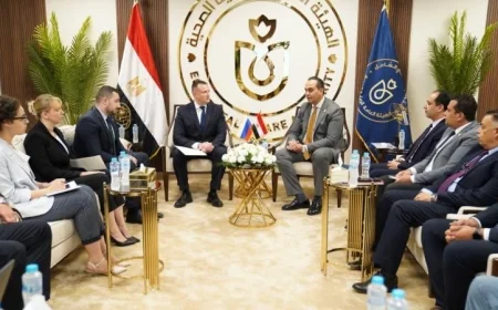 السبكي يناقش التعاون مع روساتوم الروسية لتطوير الطب النووي