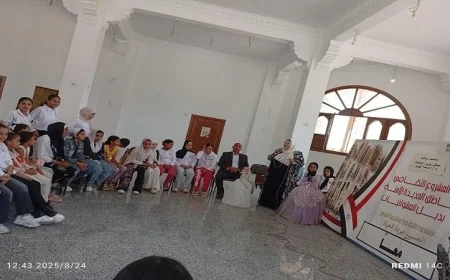 ورشة لصناعة عروسة المولد للأطفال بحي السلام تحت رعاية محافظة القاهرة