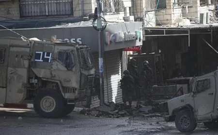 إصابة 58 فلسطينيا خلال اقتحام قوات الاحتلال لرام الله والبيرة وارتفاع التوتر في المدينة