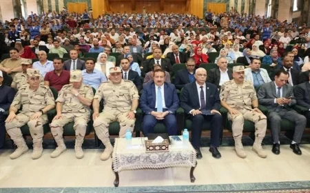 محافظ المنوفية يشارك في احتفالية توزيع شهادات الإعفاء التجنيدي لذوي الهمم