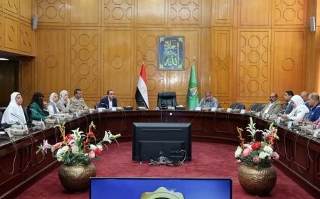 نائب محافظ الإسماعيلية يتابع التحضيرات النهائية لانتخابات مجلس الشيوخ جولة الإعادة