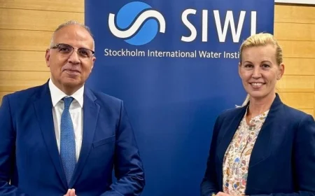 معهد SIWI شريك استراتيجي قوي لوزارة الموارد المائية يؤكد سويلم