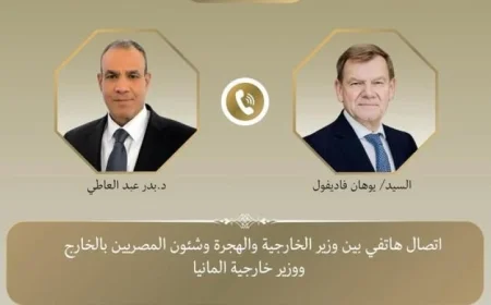 عبد العاطي يدعو ألمانيا للضغط على إسرائيل لفتح أبواب المساعدات لغزة