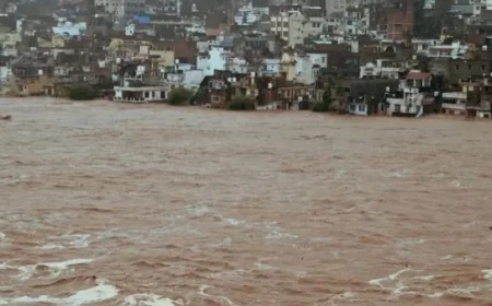 مصرع 30 شخصا في انهيار أرضي ناتج عن الأمطار الغزيرة في جامو وكشمير الهندية