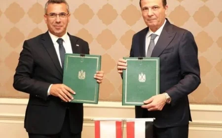 مذكرة تفاهم بين وزيرا الزراعة في مصر ولبنان لتعزيز تبادل الخبرات الزراعية